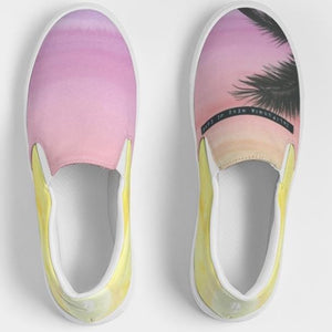 CALIFORNIA HERE WE COME Slip-On Canvas Shoe
